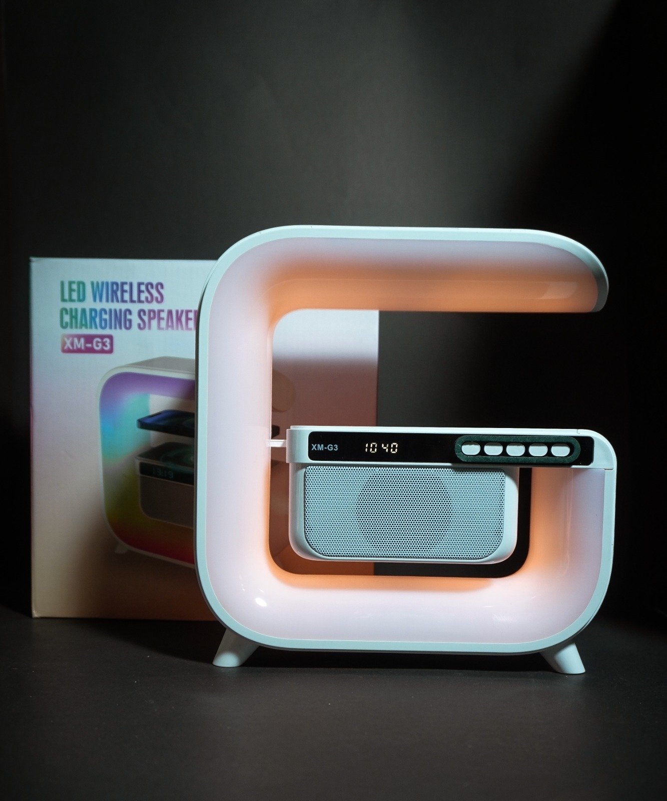 G3 5-in-1 Wireless Charger Bluetooth Speaker Clock