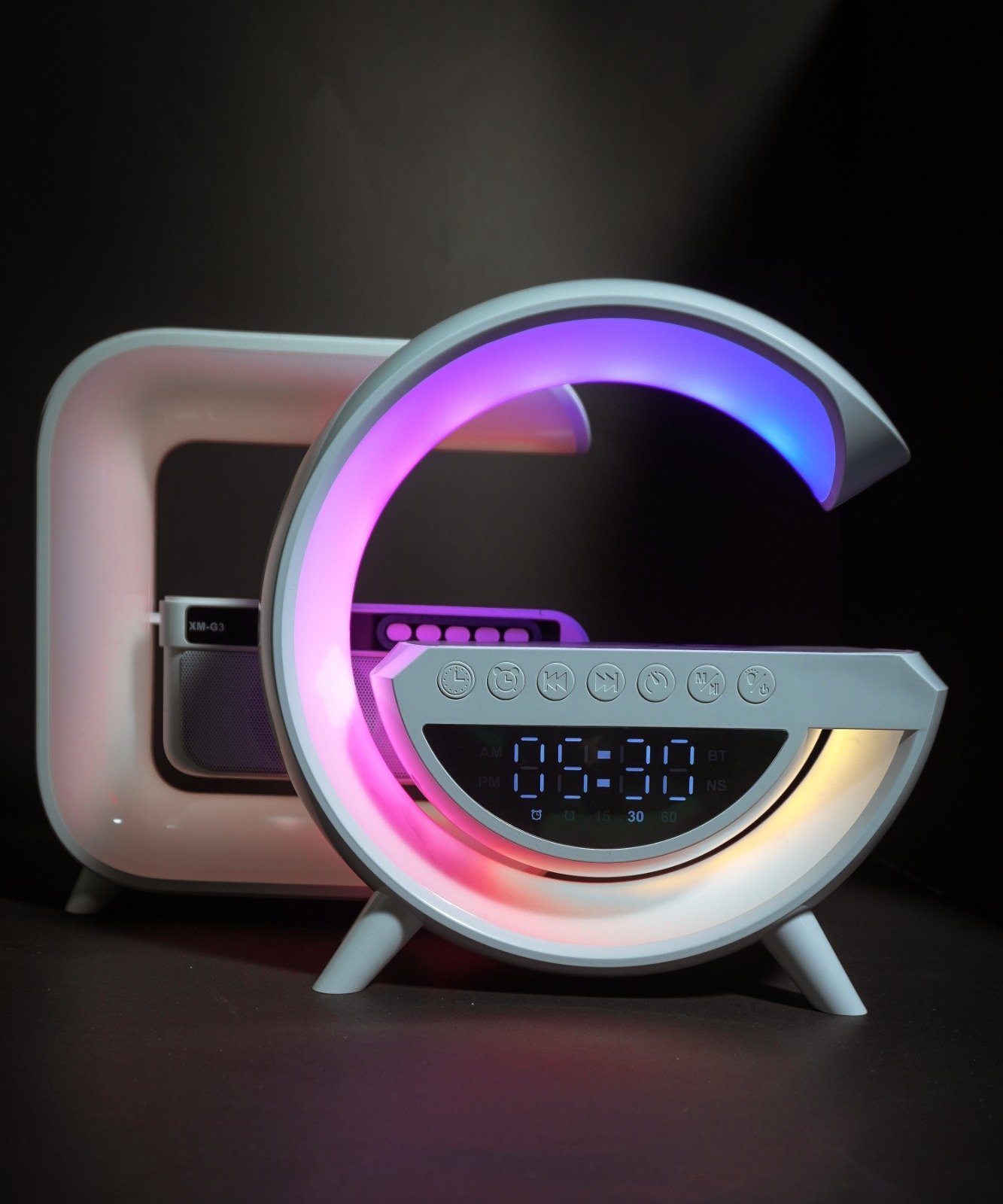 G3 5-in-1 Wireless Charger Bluetooth Speaker Clock