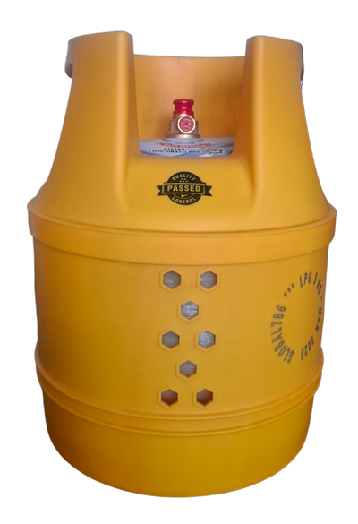 5 KG Fiber LPG Gas Cylinder – Lightweight, Safe & Rust-Free