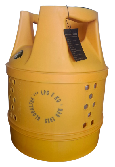 5 KG Fiber LPG Gas Cylinder – Lightweight, Safe & Rust-Free